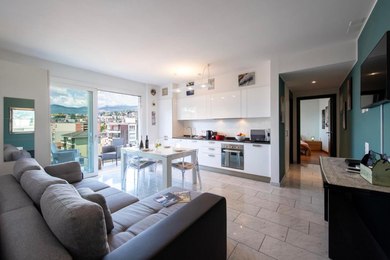 Panoramic Penthouse - Happy Rentals Lugano Exterior foto